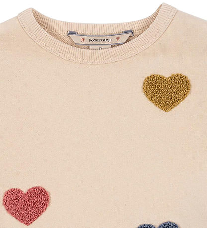 Konges Sløjd Dress - Lou Terry - Multi Heart