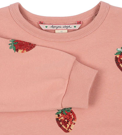 Konges Sløjd Sweatshirt - Lou Pailletten - Mellow Rose