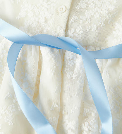 Name It Christening gown - NbfNitush - Cloud Dancer