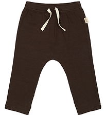 Petit Piao Trousers - Rib - Modal - Coffee Bean
