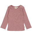 Petit Piao Blússa - Rib - Modal - Nostalgísk Rose