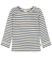 Petit Piao Blouse - Rib - Modal - True Navy/Off White