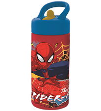 Spider-Man Vattenflaska - 410 ml - Röd/Blå