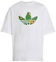 adidas Originals T-shirt - White w. Minecraft