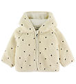 Veste polaire Lil' Atelier - Loose - NbnNalo - Tourterelle/Heart