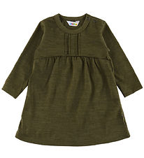 Joha Dress - Wool - Moss Green
