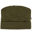 Joha Beanie - Wool - 2-layer - Moss Green