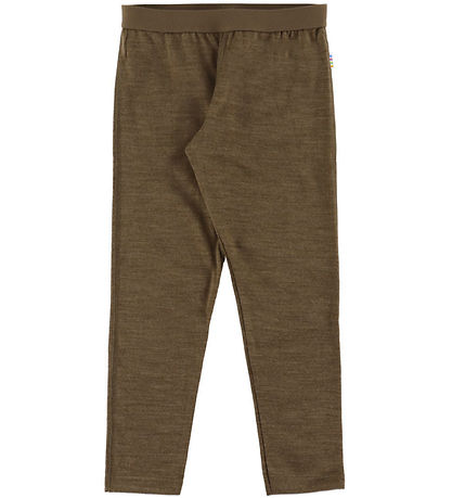 Joha Leggings - Wool/Silk - Brown Melange