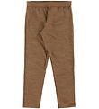 Joha Leggings - ull - Hlýtt Brúnt