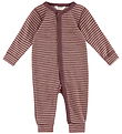 Joha Jumpsuit - Wool - Rose w. Stripes