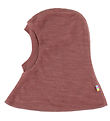Joha Balaclava - 2-layer - Wool/Bamboo - Dark Rose