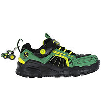Skechers Shoes w. Lights - Rugged Brights - John Deere - Green/B