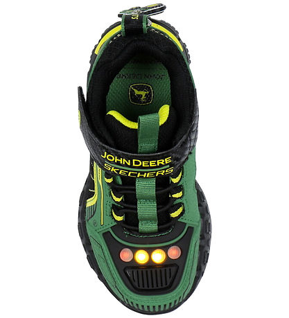 Skechers Schuhe m. Lichter - Rugged Brights - John Deere - Grün/