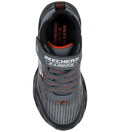 Skechers Schuhe m. Light - Vortex 2.0 - Black/Charcoal