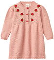 Flöss Kleid - Aya - Strick - Warm Pink