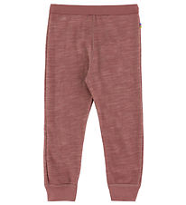 Joha Leggings - Wool/Bamboo - Dark Rose