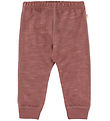 Joha Leggings - Wool/Bamboo - Dark Rose