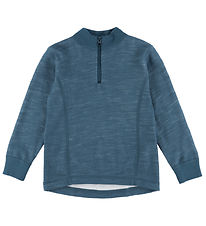 Joha Blouse - Wool/Bamboo - Dark Denim