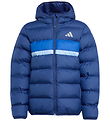 adidas Performance Puffer Jacket - Dark Blue/Royal Blue/Glow Blu