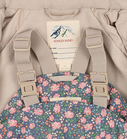 Konges Sløjd Rainwear w. Suspenders - PU - Palm - Kyoto