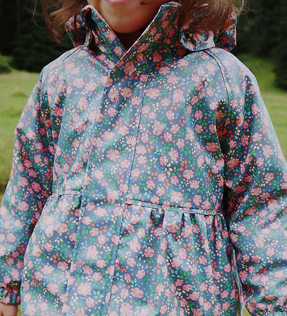 Konges Sløjd Rainwear w. Suspenders - PU - Palm - Kyoto