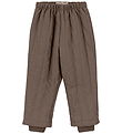 Konges Sløjd Thermo Trousers - Juno - Walnut