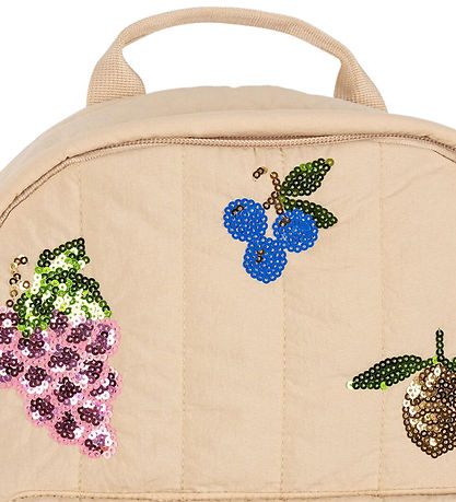 Konges Sløjd Backpack - Juno Quilted - Frappe/Fruits