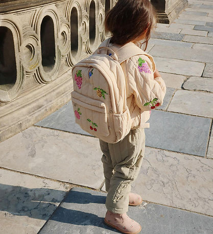 Konges Sløjd Backpack - Juno Quilted - Frappe/Fruits