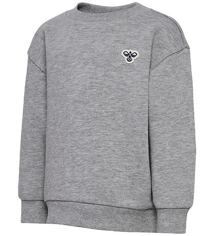 Hummel Sweatshirt - HmlMini Bee - Grey Melange