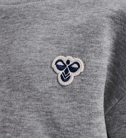 Hummel Sweatshirt - HmlMini Bee - Grey Melange