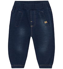 Minymo Trousers - Sweat Denim - Parisian Night
