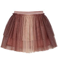 Minymo Tulle Skirt - Withered Rose w. Glitter