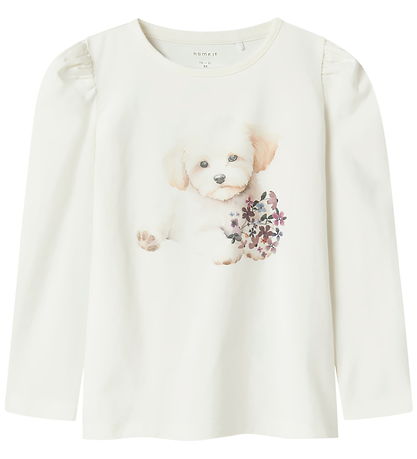Name It Blouse - NmfNinea - Cloud Dancer