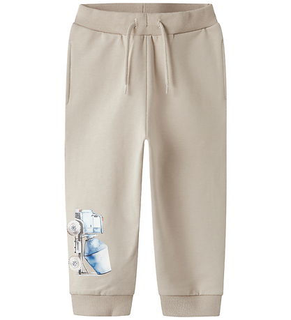 Pantalon de Jogging Name It - NmmNarina - Fossile d'Islande