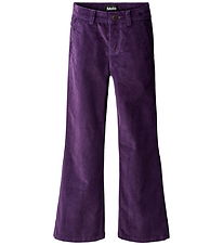 Molo Corduroy Trousers - Aida - Space Purple