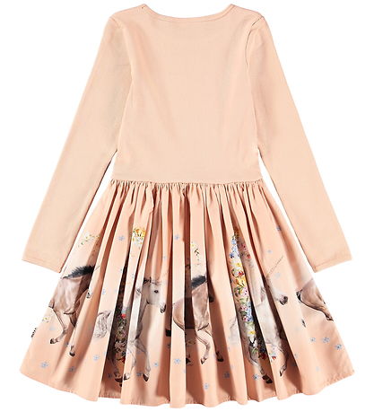 Molo Dress - Rib - Casie Warm - Universal Flora