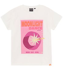 Indian Blue Jeans T-shirt - Cloud Moonlight w. Print