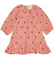 Flöss Kleid - Molly - Berry Gingham m. Karos