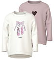 Name It Blouse - 2-Pack - NmfVix - Burnished Lilac/Cloud Dancer