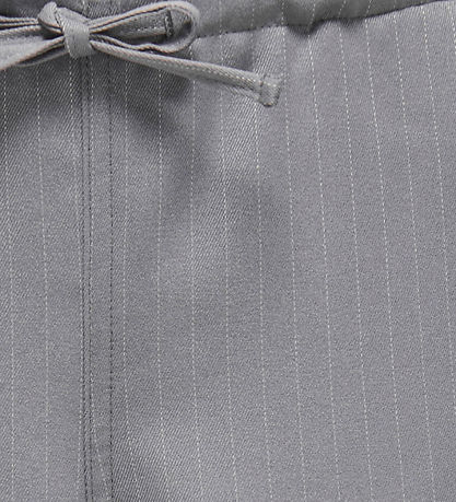 Kids Only Trousers - KogMiley - Medium+ Grey Melange/Boxer White