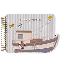 Konges Sløjd Colouring Book - Rock My Boat - Color with Water