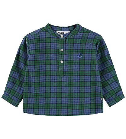 Molo Shirt - Enoz - Blue Pine Check