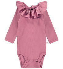 Molo Bodysuit l/s - Rib - Faye - Fox Glove