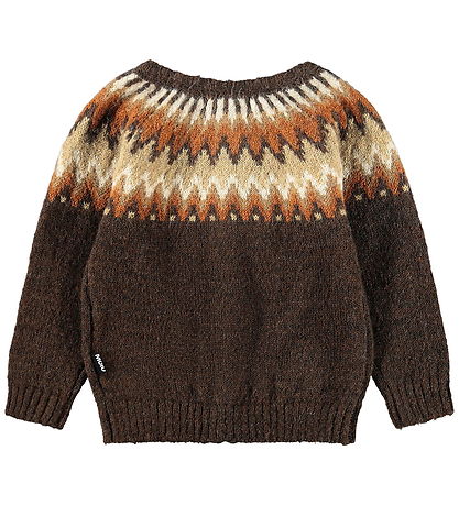 Gilet Molo - Tricoté - Laine - Bay - Bruns