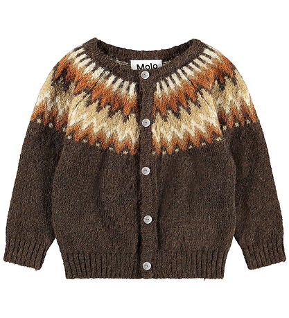 Gilet Molo - Tricoté - Laine - Bay - Bruns
