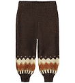 Molo Trousers - Knitted - Wool - Signy - Browns