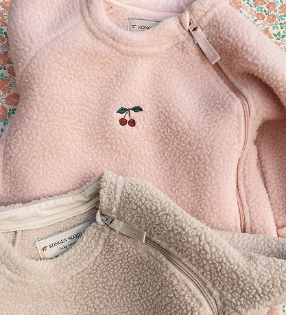Konges Sløjd Fleece Suit - Safa - Rose Smoke