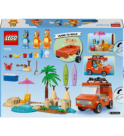 LEGO® Bluey - Bluey's Trip To The Beach 11202 - 133 Parts