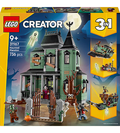 LEGO® Creator - Geisterhaus 31167 - 3-in-1 - 736 Teile