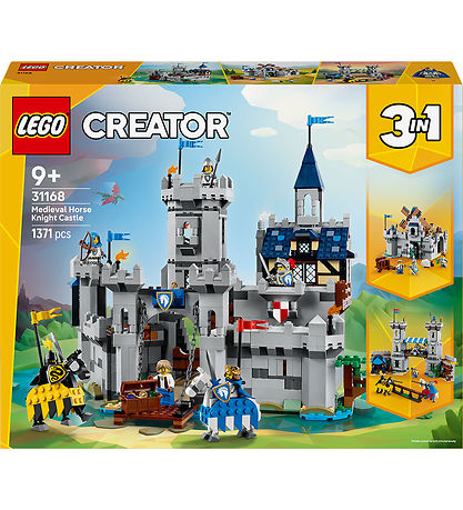 LEGO® Creator - Miðaldakastali riddaranna 31168 - 3-in-1 - 1